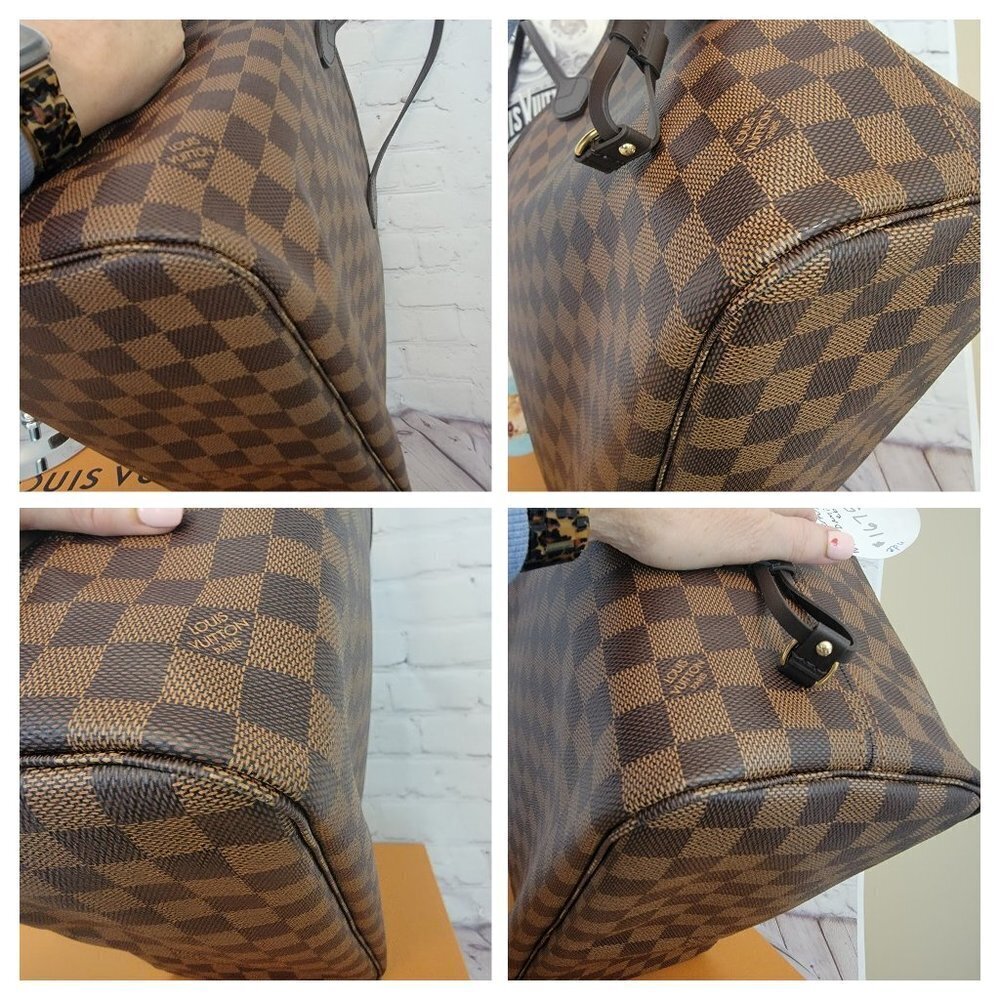 ❌❌ SOLD ❌❌  Louis Vuitton Neverfull GM in Damier Ebene‎ (no pouch) - Picture 7 of 15